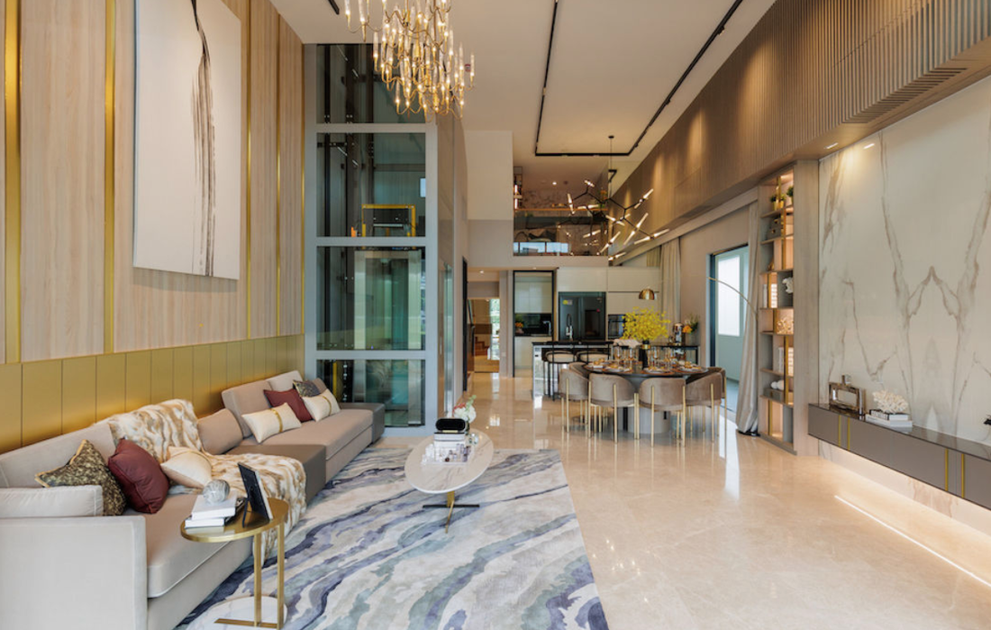 Type B living and dining interior
