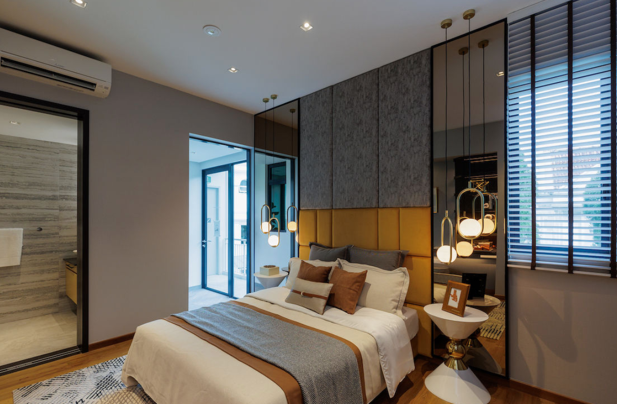 Type B ensuite junior master bedroom on Level 2